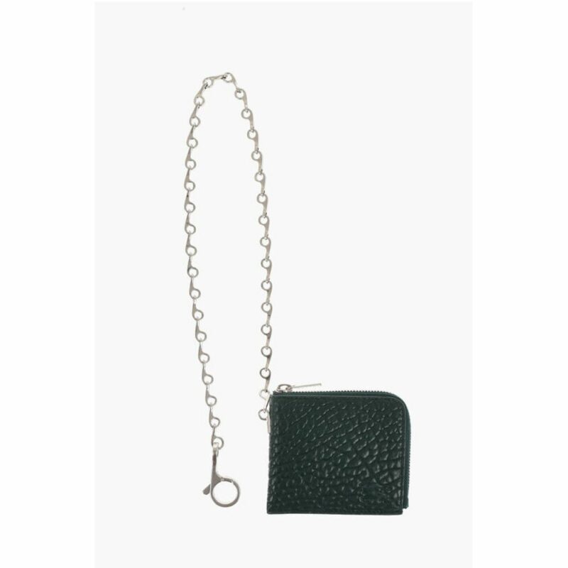 Burberry Green Cowhide Wallet