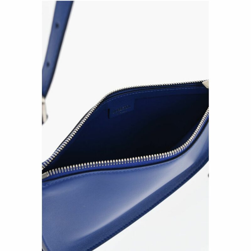 Burberry Blue Lambskin Shoulder Bag - Image 4