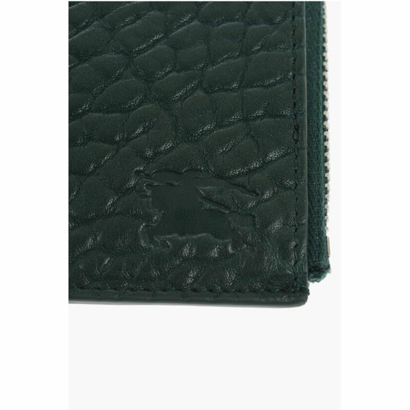 Burberry Green Cowhide Wallet - Image 3