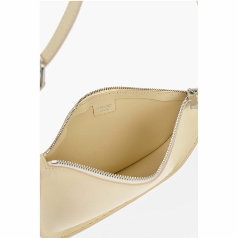 Burberry Beige Lambskin Shoulder Bag - Image 4