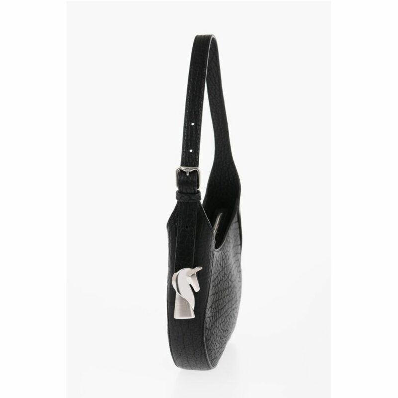 Burberry Black Leather Shoulder Bag - Image 3