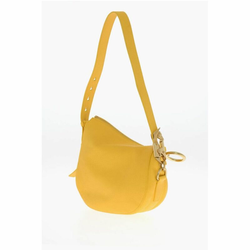 Burberry Yellow Calfskin Shoulder Bag - Image 2