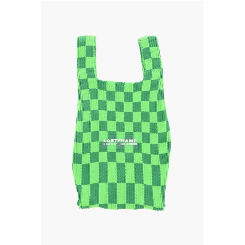 Last Frame Green Polyester Shoulder Bag