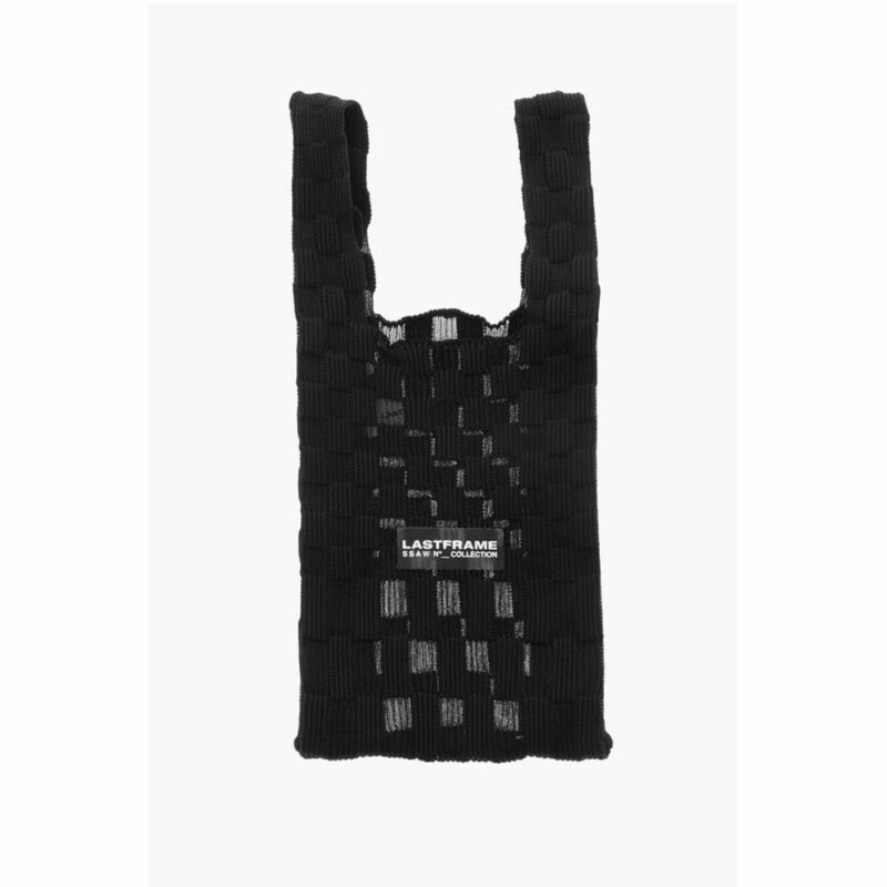 Last Frame Black Polyester Tote Bag