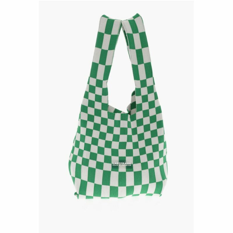 Last Frame Green Polyester Shoulder Bag
