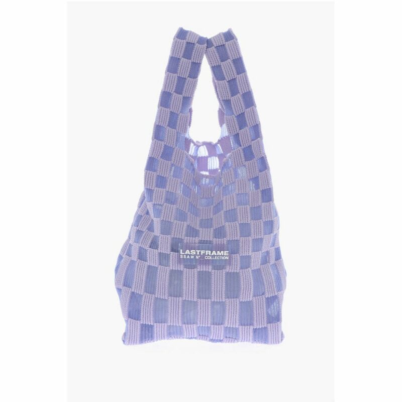 Last Frame Purple Polyester Tote Bag