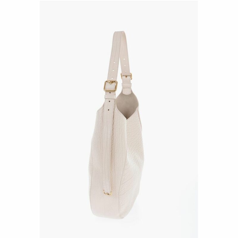 Burberry White Leather Shoulder Bag - Image 2
