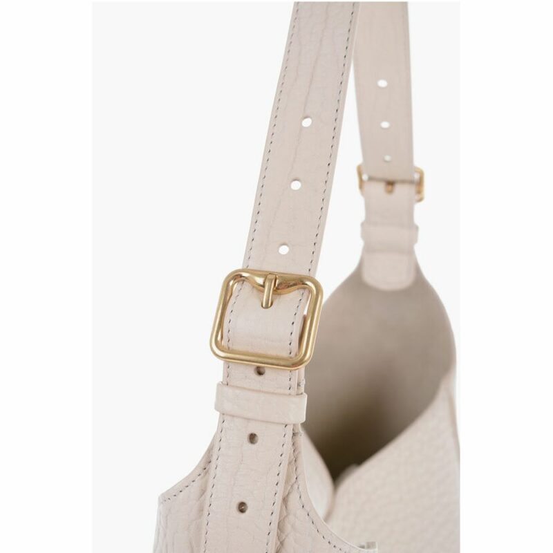 Burberry White Leather Shoulder Bag - Image 3