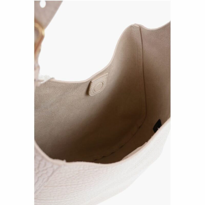 Burberry White Leather Shoulder Bag - Image 5