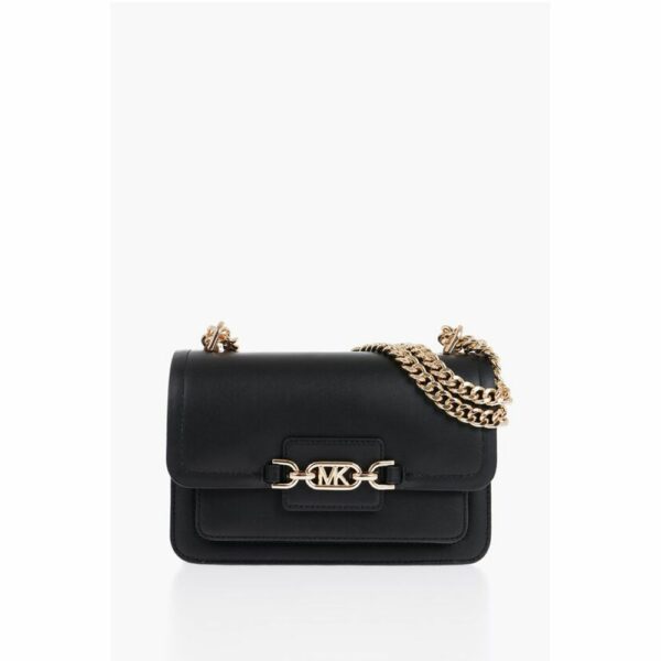 Michael Kors Black Leather Shoulder Bag