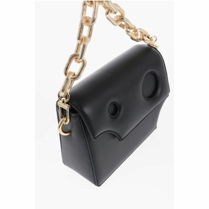 Off-White Black Cowhide Shoulder Bag - Image 3