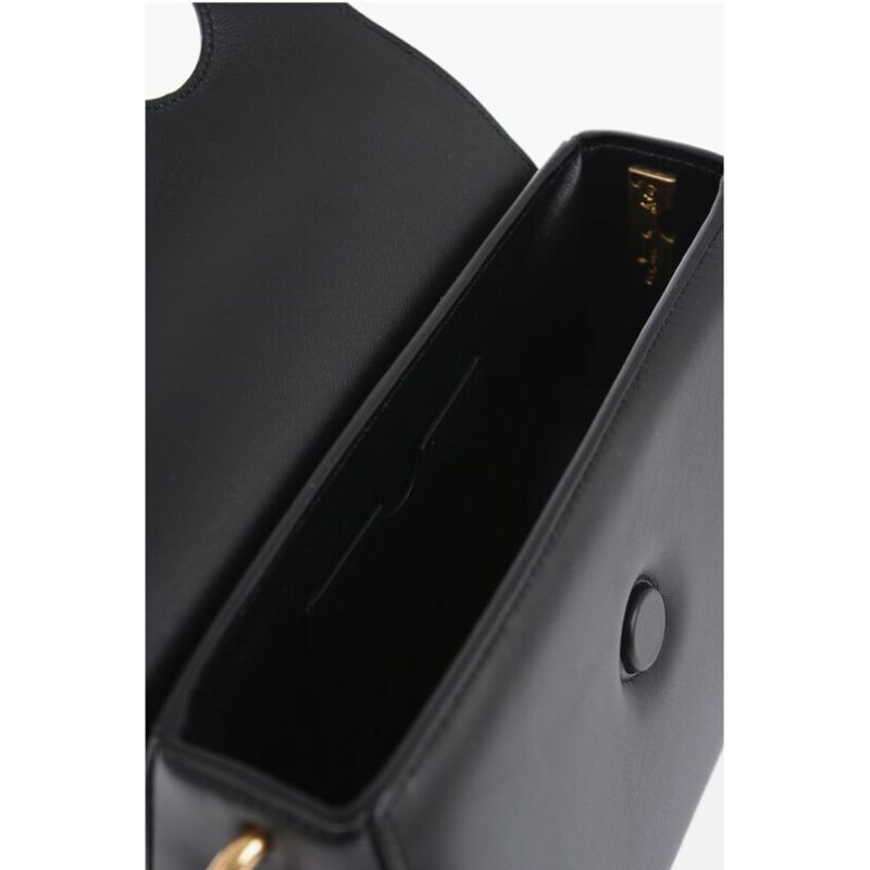 Off-White Black Cowhide Shoulder Bag - Image 5