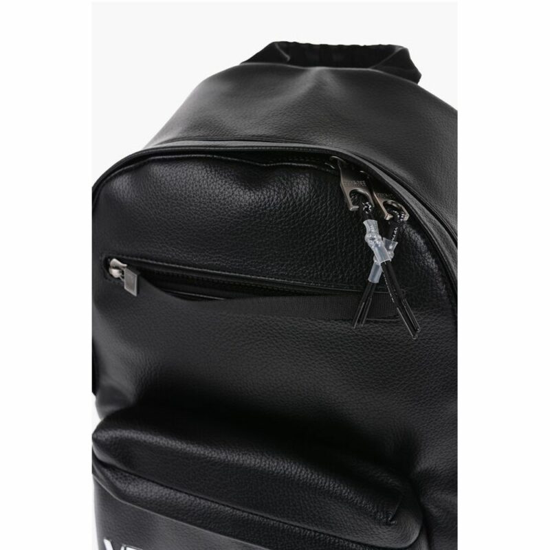Versace Black Polyethylene Backpack - Image 3