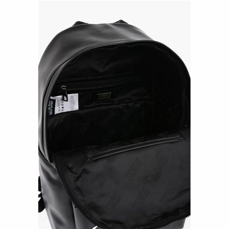 Versace Black Polyethylene Backpack - Image 4